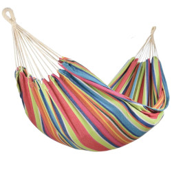 Гамак двомісний Jumi Garden 280 х 150 см - різнокольоровий + чохол