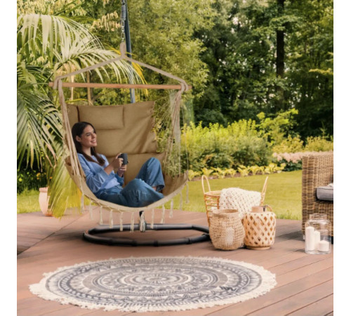Гамак-крісло Outtec Boho Sois XXL, бежевий Гамак-крісло Outtec Boho Sois XXL, бежевий