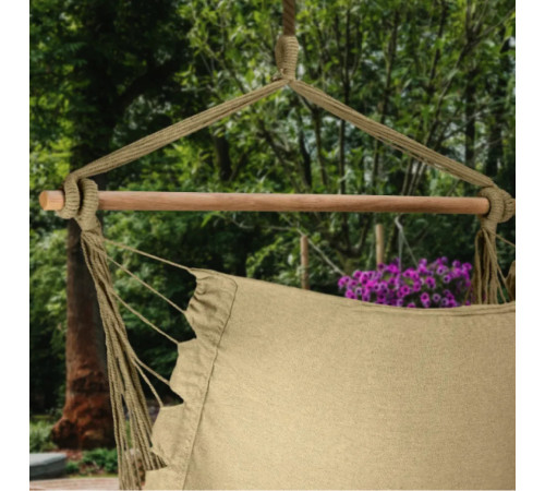 Гамак-крісло Outtec Boho Sois XXL, бежевий Гамак-крісло Outtec Boho Sois XXL, бежевий