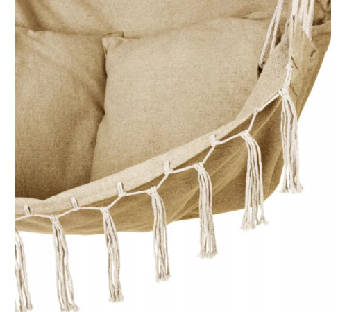 Гамак-крісло Outtec Boho Sois XXL, бежевий Гамак-крісло Outtec Boho Sois XXL, бежевий