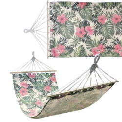 Гамак одномісний Jumi Garden 265 х 80 см - різнокольоровий + чохол