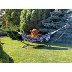 Гамак двомісний WCG BALI XXL 200 х 150 см - синій