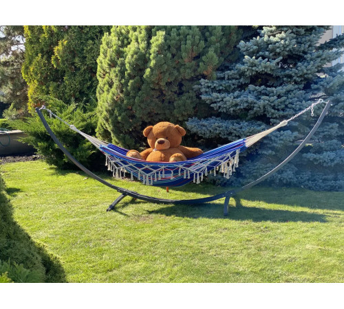 Гамак двомісний WCG BALI XXL 200 х 150 см - синій