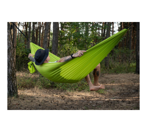 Гамак одномісний Turbat Oasis 300 х 145 см - зелений