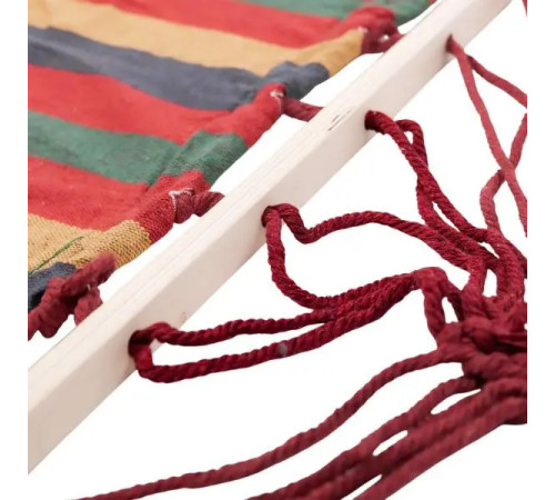 Гамак підвісний тканинний з планкою SJ-0010-2R