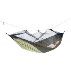 Гамак одномісний Amazonas Moskito-Traveller THERMO XXL 305 х 160 см - зелений