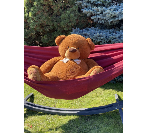 Гамак одномісний WCG WISH XL 200 х 100 см - бордовий