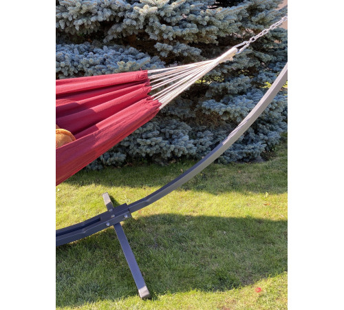 Гамак одномісний WCG WISH XL 200 х 100 см - бордовий