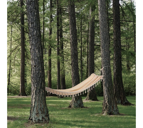 Гамак одномісний PROGARDEN XXL 200 х 100 см - бежевий