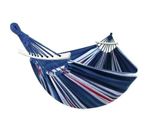 Гамак двомісний з планкою WCG SUMMER XXL 200 х 150 см - синій