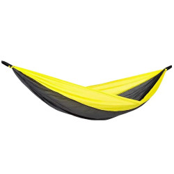 Гамак одномісний Amazonas Adventure Hammock, 275 х 140 см - чорно-жовтий