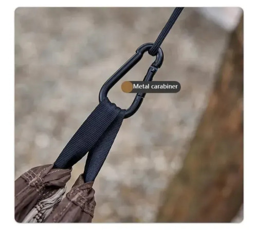Гамак двомісний Mobi Garden NX22681002, 180 х 290 см - зелений