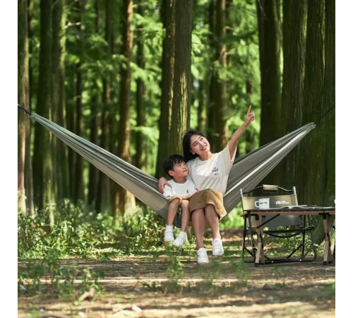 Гамак одномісний Mobi Garden NX22681001, 148 х 290 см - зелений
