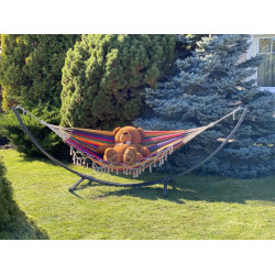 Гамак одномісний WCG BALI XL 200 х 100 см - різнокольоровий