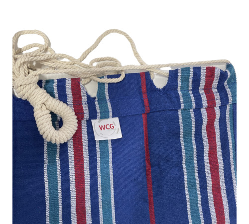 Гамак одномісний WCG Mexico XL 200 х 100 см - синій