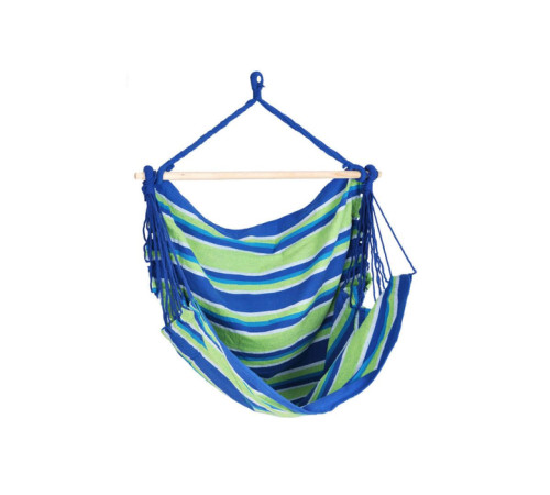 Гамак одномісний WORKER C2 Bench, 120 х 150 см - зелено-синій