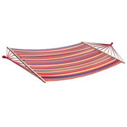 Гамак одномісний з планкою WCG RIO XL 200 х 100 см - різнокольоровий