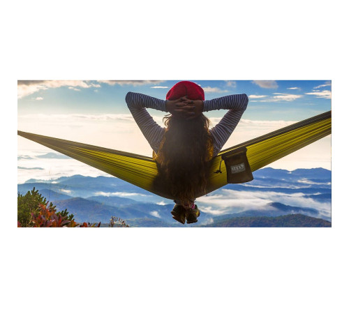 Гамак одномісний ENO Sub6 270 х 120 см - зелений