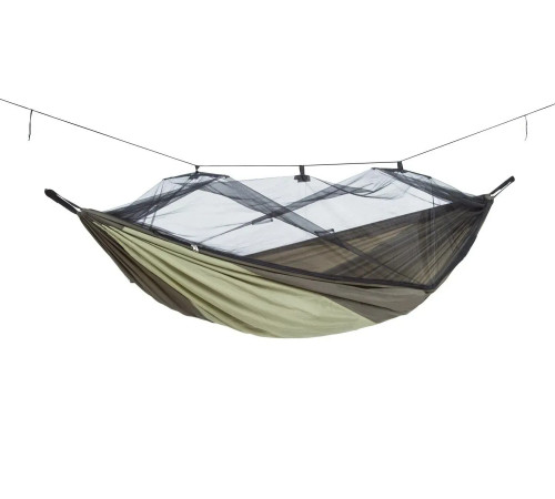 Гамак одномісний Amazonas з москітною сіткою Moskito-Traveller THERMO, 275 х 140 см - зелений Гамак одномісний Amazonas з москітною сіткою Moskito-Traveller THERMO, 275 х 140 см - зелений