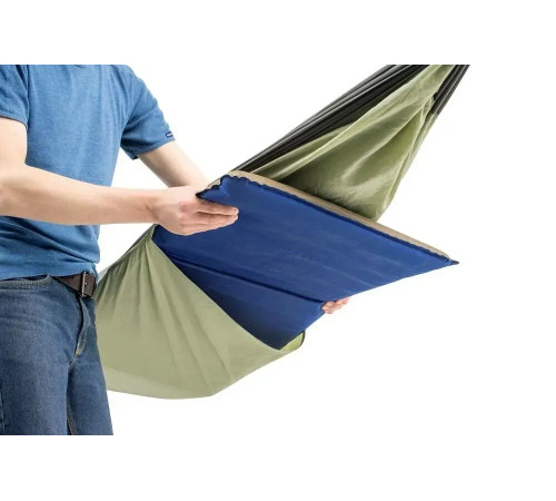 Гамак одномісний Amazonas з москітною сіткою Moskito-Traveller THERMO, 275 х 140 см - зелений Гамак одномісний Amazonas з москітною сіткою Moskito-Traveller THERMO, 275 х 140 см - зелений