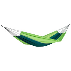  Гамак двомісний Amazonas Silk Traveller, 220 х 140 см - зелений
