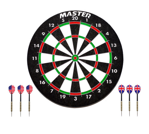 Дартс сизалевий MASTER Grader - 45 см