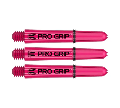 Наконечники для дротиків Shaft Target Pro Grip Pink Short – 3 шт Наконечники для дротиків Shaft Target Pro Grip Pink Short – 3 шт