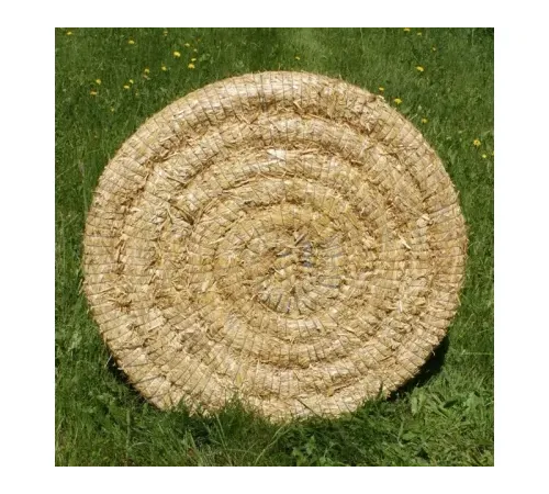 Солом'яна мішень для стрільби з лука inSPORTline 65 х 6 см - жовта