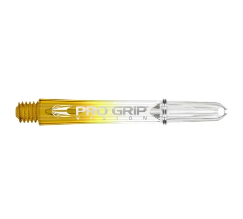 Наконечники для дротиків Shaft Target Pro Grip Vision Yellow Short – 3 шт Наконечники для дротиків Shaft Target Pro Grip Vision Yellow Short – 3 шт