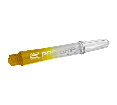 Наконечники для дротиків Shaft Target Pro Grip Vision Yellow Short – 3 шт Наконечники для дротиків Shaft Target Pro Grip Vision Yellow Short – 3 шт