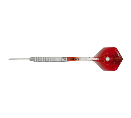 Дротики для дартсу Unicorn T80 Striker S1, 20 г - 3 шт Дротики для дартсу Unicorn T80 Striker S1, 20 г - 3 шт