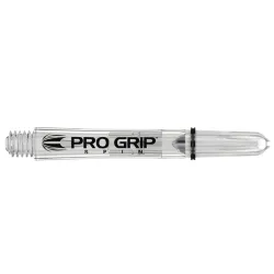 Наконечники для дротиків Target Pro Grip Spin Clear Intermediate - 3 шт