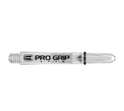 Наконечники для дротиків дартс Target Pro Grip Spin Clear Short 3x3 шт Наконечники для дротиків дартс Target Pro Grip Spin Clear Short 3x3 шт