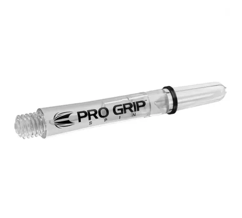 Наконечники для дротиків дартс Target Pro Grip Spin Clear Short 3x3 шт Наконечники для дротиків дартс Target Pro Grip Spin Clear Short 3x3 шт