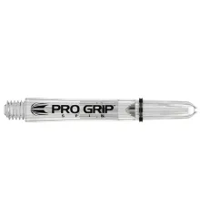 Наконечники для дротиків дартс Target Pro Grip Spin Clear Intermediate 3х3 шт