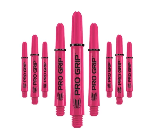 Наконечники для дротиків дартс Target Pro Grip Pink 3х3 шт - рожеві Наконечники для дротиків дартс Target Pro Grip Pink 3х3 шт - рожеві