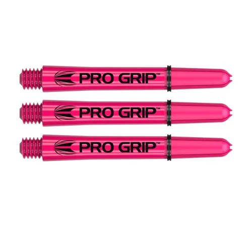 Наконечники для дротиків дартс Target Pro Grip Pink 3х3 шт - рожеві Наконечники для дротиків дартс Target Pro Grip Pink 3х3 шт - рожеві