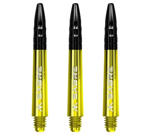 Наконечники для дротиків Shafts Mission Sabre Yellow Tweenie - 3 шт. Наконечники для дротиків Shafts Mission Sabre Yellow Tweenie - 3 шт.