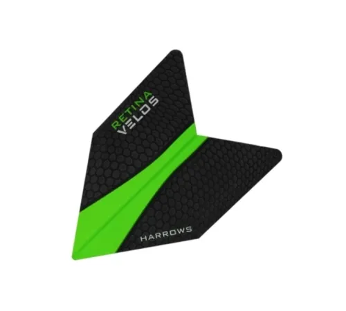 Хвостики для дротиків Flights Harrows Velos Green 1008 – 3 шт Хвостики для дротиків Flights Harrows Velos Green 1008 – 3 шт