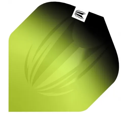 Хвостики для дротиків Target Vision Ultra Sera Lime Black No2 - 3 шт.