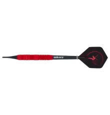 Дротики для дартсу Unicorn Core Plus, червоні - 3 шт