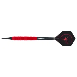 Дротики для дартсу Unicorn Core Plus, червоні - 3 шт