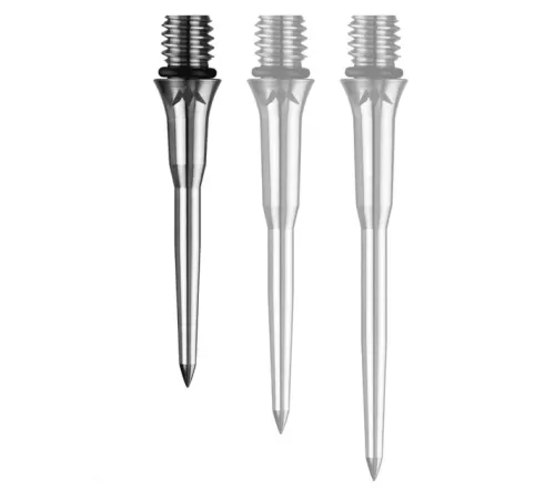 Наконечники для дротиків Mission Titan Pro Ti Conversion Smooth Silver 26 мм – 3 шт Наконечники для дротиків Mission Titan Pro Ti Conversion Smooth Silver 26 мм – 3 шт