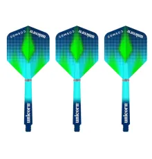 Дротики та хвостики для дартсу Unicorn Gripper 3 Cosmos Combo - 3 шт
