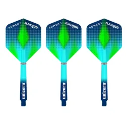 Дротики та хвостики для дартсу Unicorn Gripper 3 Cosmos Combo - 3 шт