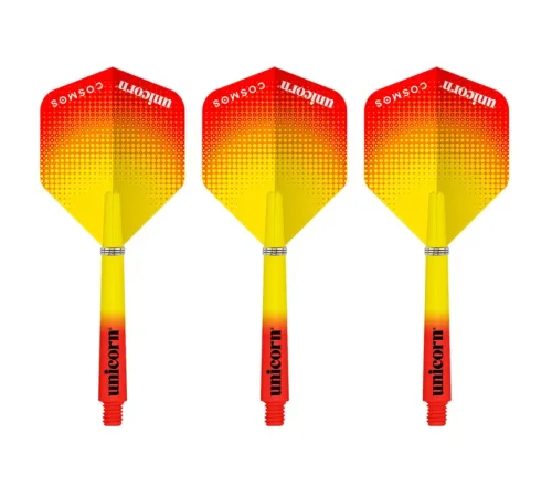 Дротики та хвостики для дартсу Unicorn Gripper 3 Cosmos Combo - 3 шт