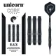 Дротики для дартсу Unicorn Core Plus Black S1 - 3 шт