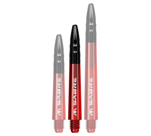 Наконечники Shafts Mission Sabre Red Tweenie - 3 шт. Наконечники Shafts Mission Sabre Red Tweenie - 3 шт.