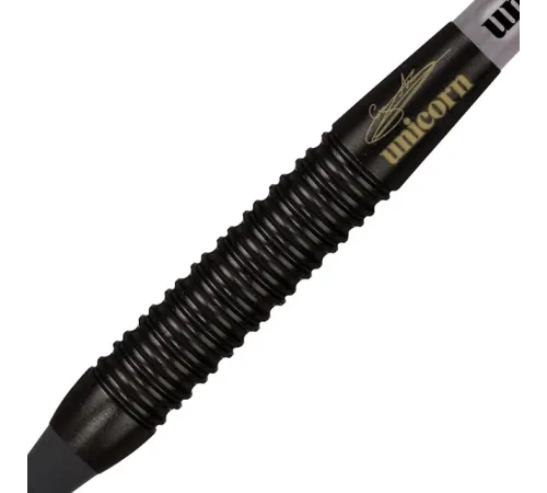 Дротики для дартсу м'які Unicorn WC Black Brass Gary Anderson - 3 шт Дротики для дартсу м'які Unicorn WC Black Brass Gary Anderson - 3 шт