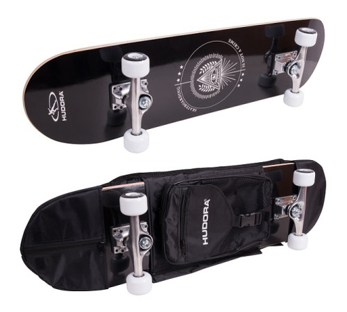 Скейтборд HUDORA Columbia Heights ABEC 3 з рюкзаком (12173) Скейтборд HUDORA Columbia Heights ABEC 3 з рюкзаком (12173)